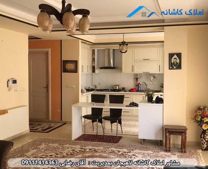 آپارتمان 87 متری در خیابان شیخ زاهد لاهیجان دارای پارکینگ و آسانسور