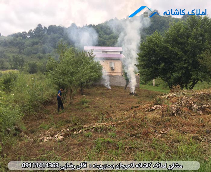 زمین 461 متری در روستای دره جیر لاهیجان