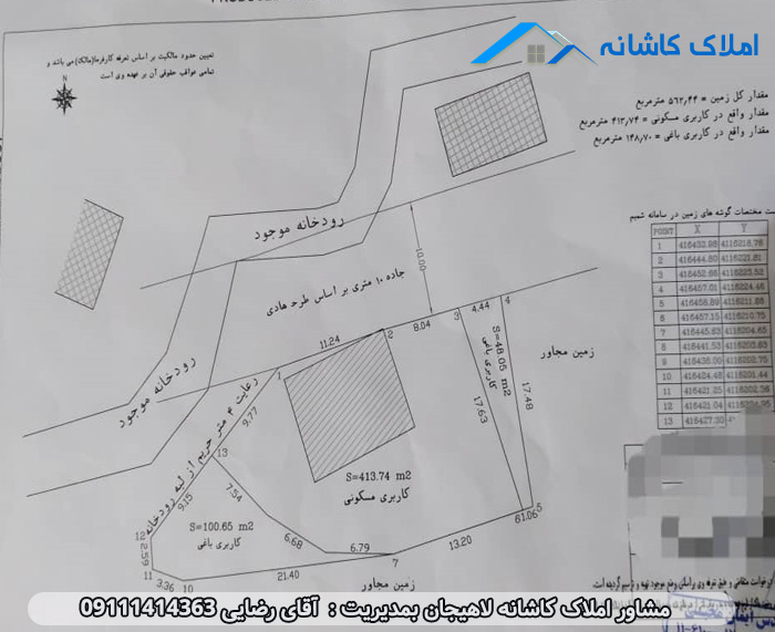 زمین 700 متری در روستای علیسرود لاهیجان