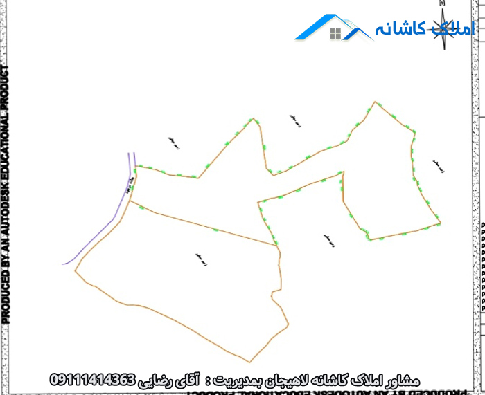 زمین 13000 متری در روستای چوشل سیاهکل