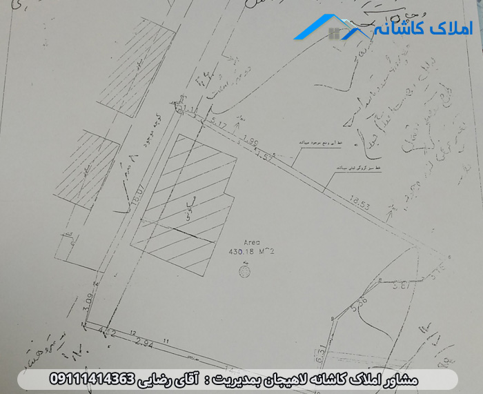 زمین 737 متری در محله سوستان لاهیجان