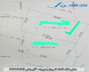 فروش زمین 387 متری در خیابان حزین لاهیجان، دارای کاربری مسکونی، 13 متر بر زمین، ویو عالی، امتیازات کامل، پروانه ساخت و ... می باشد.