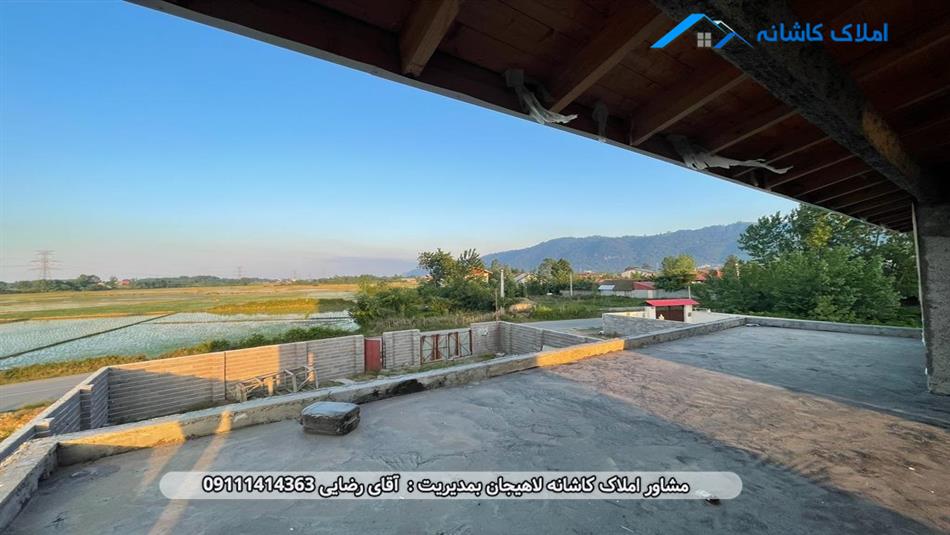 خرید ملک لاهیجان - فروش ویلا نیمه کاره 644 متری در نخجیرکلایه لاهیجان