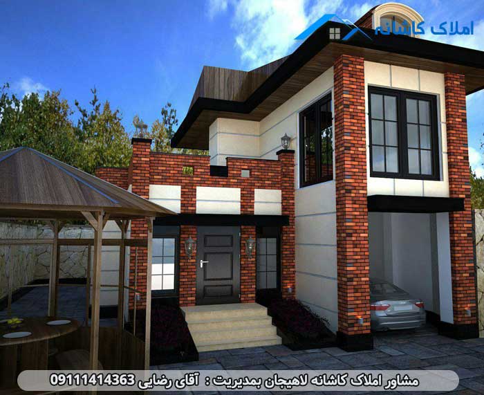 خرید ملک لاهیجان - ویلا نوساز 200 متری در کته شال لاهیجان