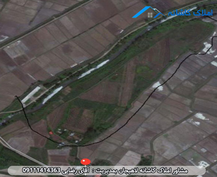 املاک لاهیجان - زمین با موقعیت عالی در کیلومتر 3 لاهیجان جاده سیاهکل