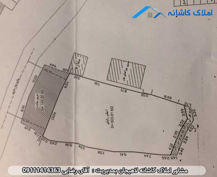 فروش 623 متر زمین در دره جیر لاهیجان