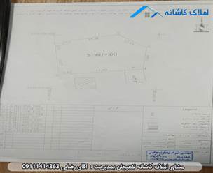 مشاور املاک در لاهیجان زمین با متراژ 610 متر در رودبنه لاهیجان